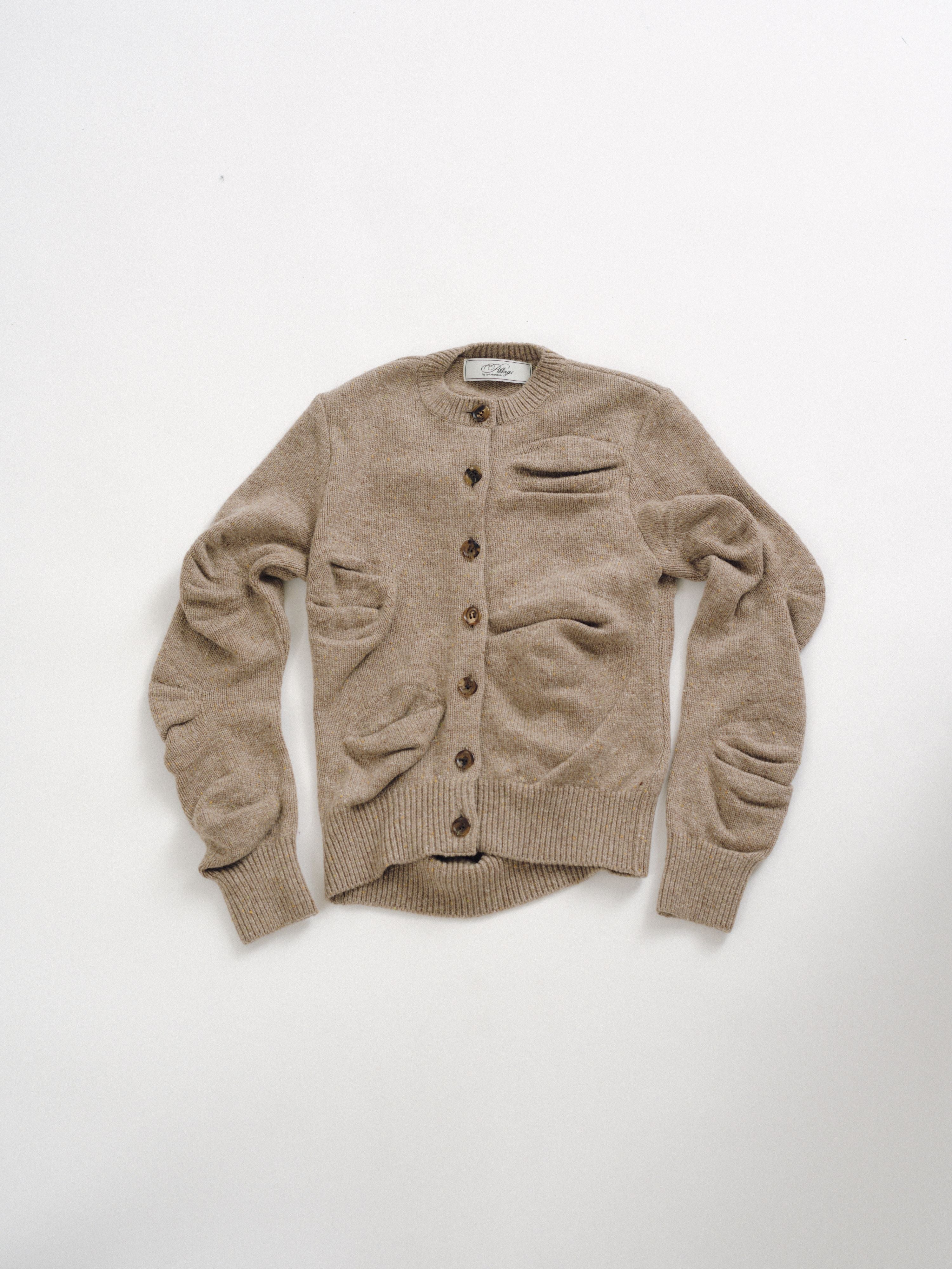 112-2 Cardigan - Beige