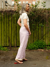 RISA NAKAMURA - linen reversible pants