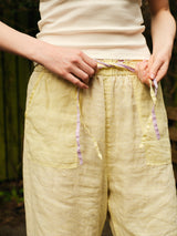 RISA NAKAMURA - linen reversible pants