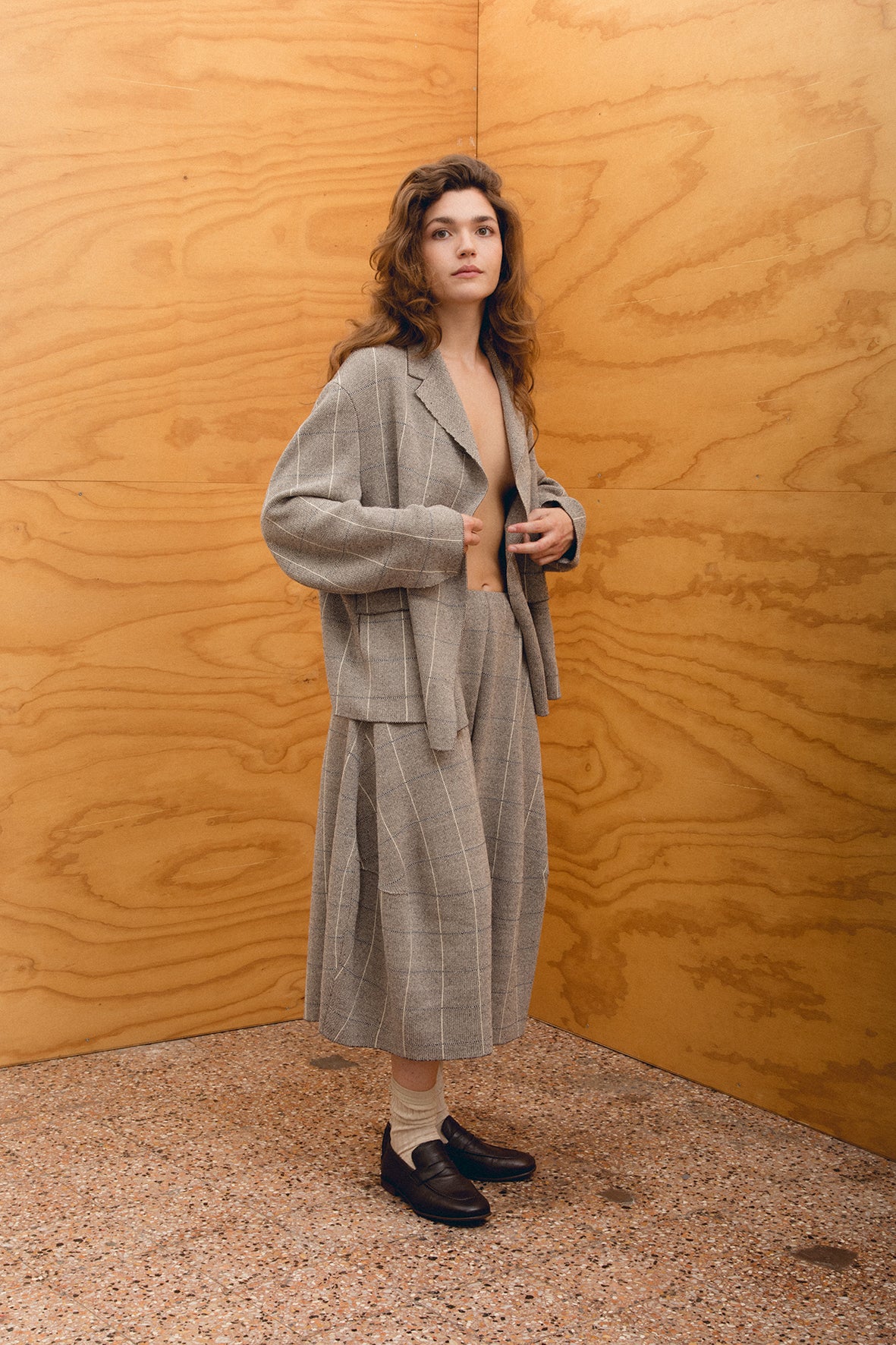 Writing Jacket - 5067 - Light Tweed