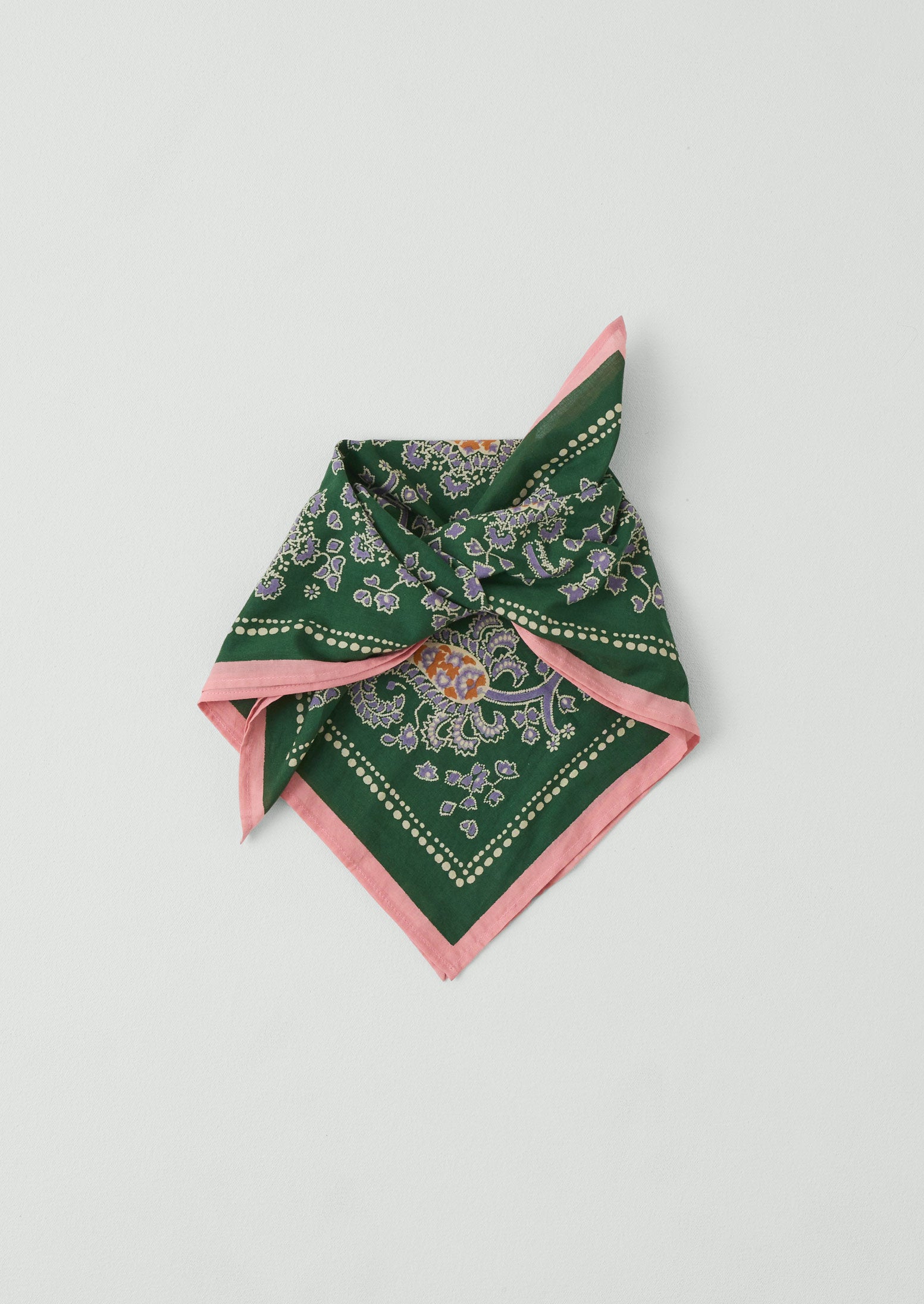 Provencal Paisley Print Bandana - Croft Green
