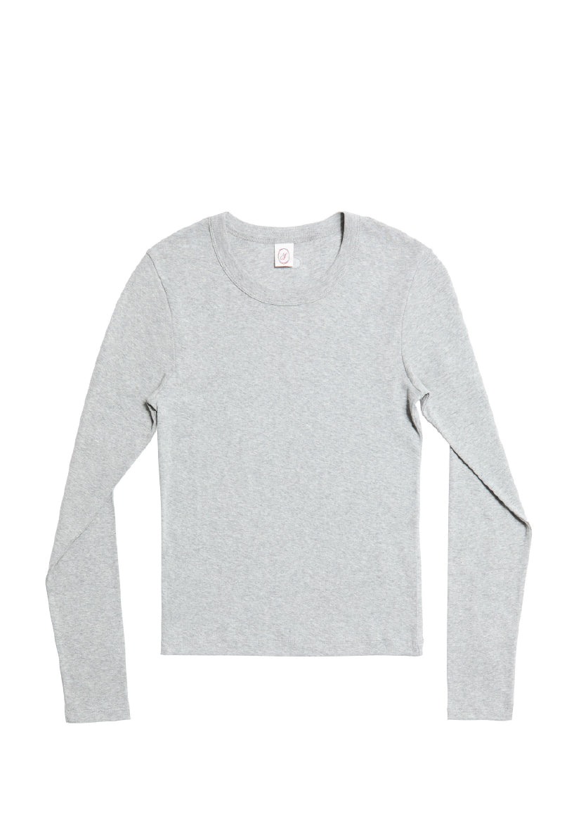 June Longsleeve - Grey Melange