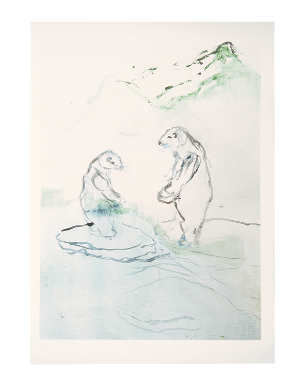 Teira 1996 - Polar Bear Art Print