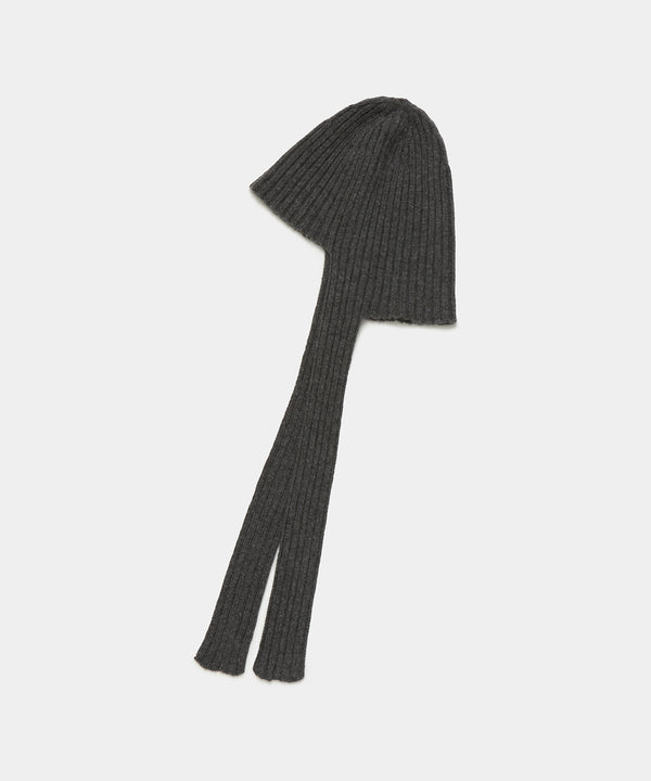 BABACO - CASHMERE KNIT CAP IN GREY