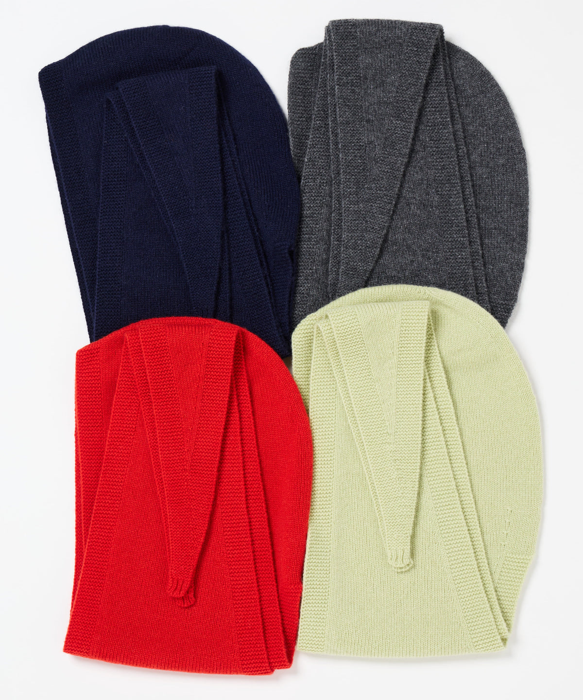 Cashmere Hood Scarf - Navy