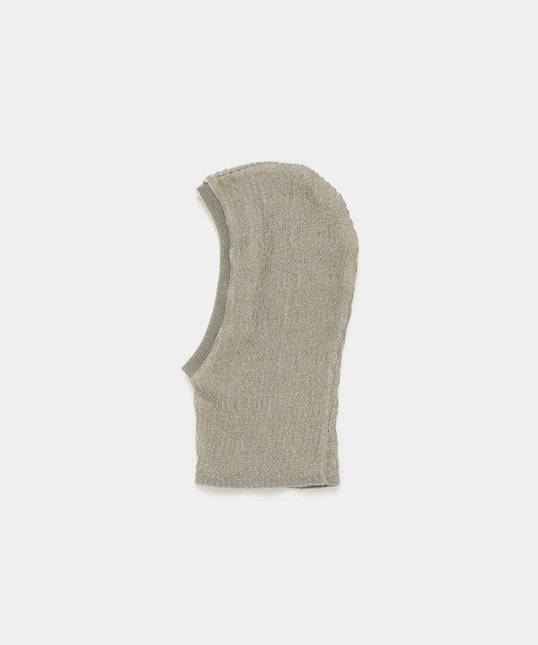 BABACO - Lurex Rib Balaclava - SILVER