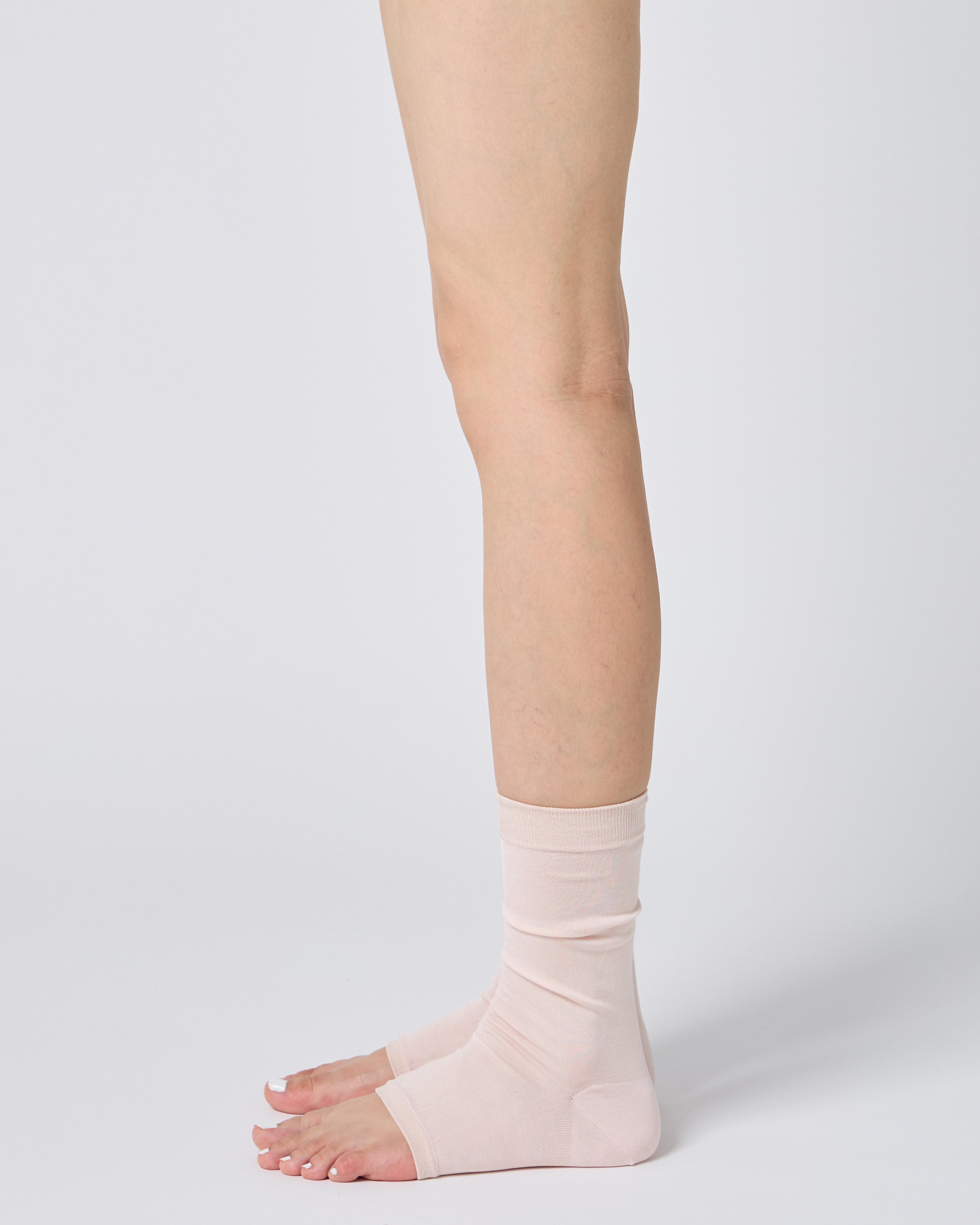 Toeless Socks - Powder Pink