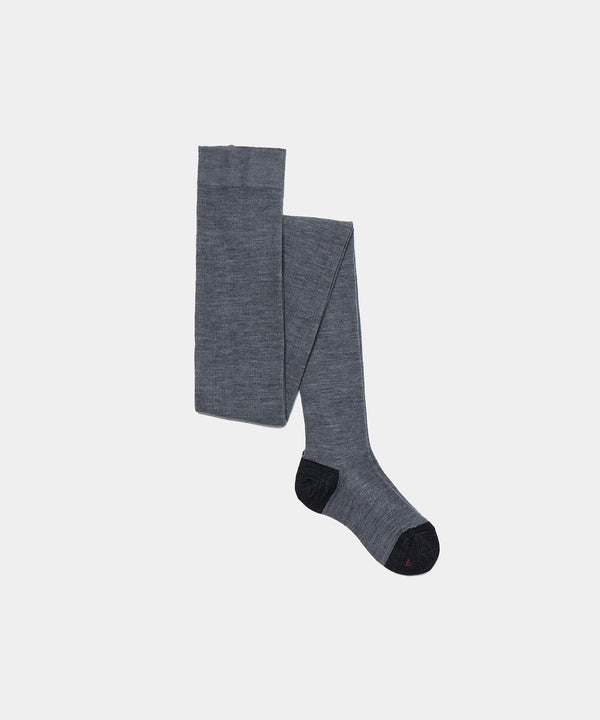 BABACO - RIBBED TIGHTS - CHARCOAL