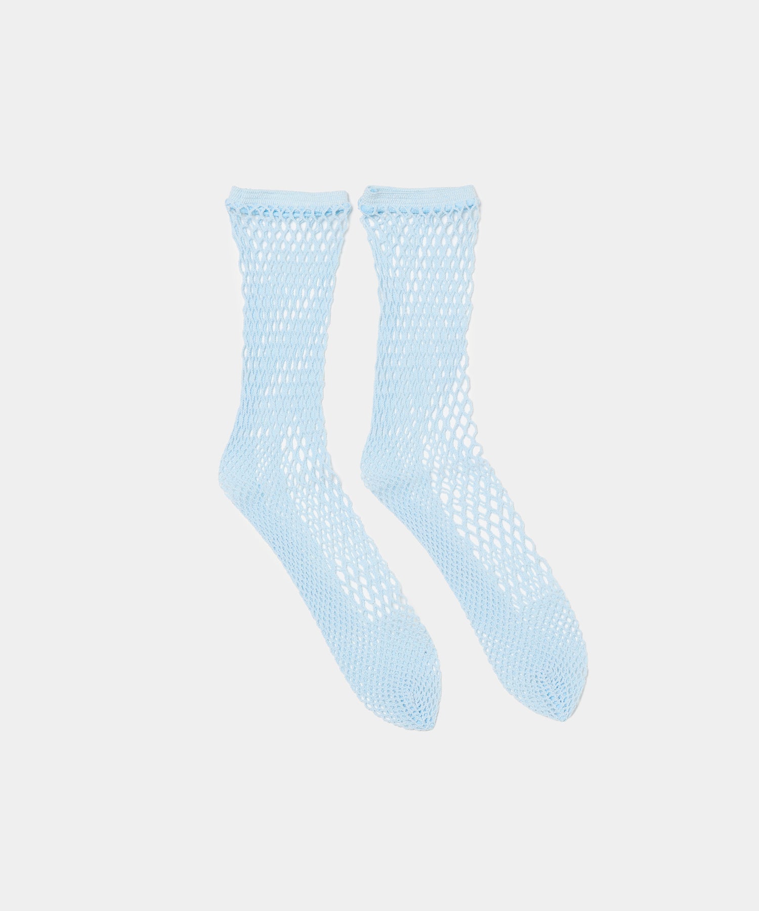Fishnet socks - Sky Blue