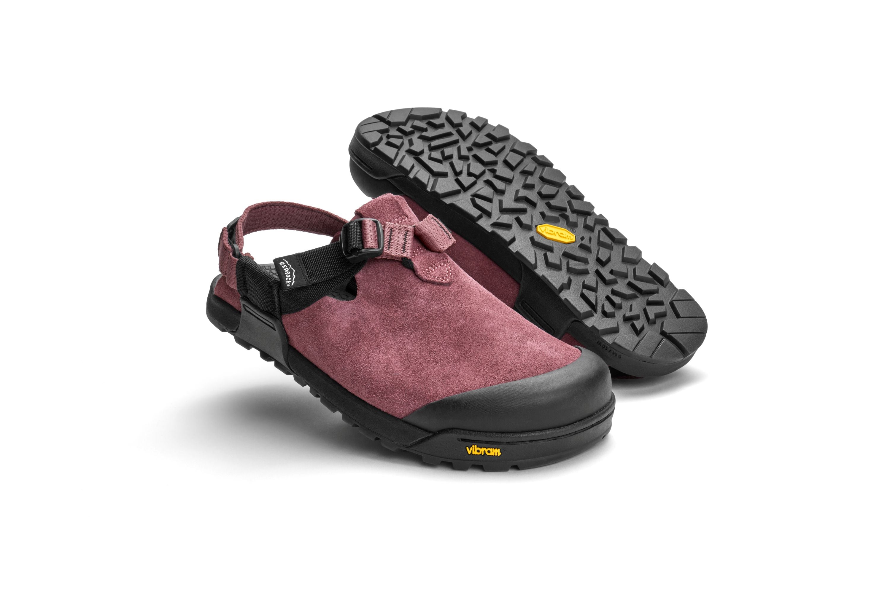 Mountain Clog - Suede Leather - WIld Rose
