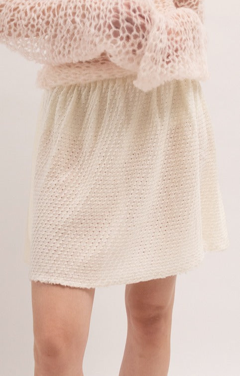 GUDRUN & GUDRUN - BIRTA SKIRT - OFF WHITE