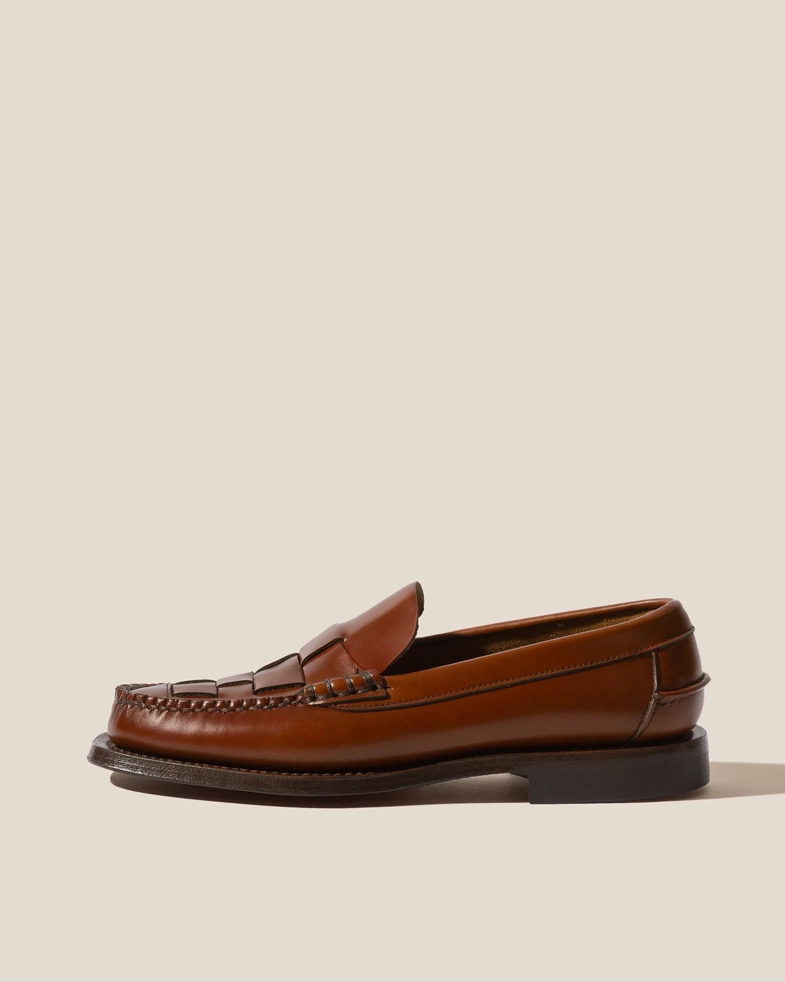 HEREU - NOMBELA SLIP ON LOAFER - TAN