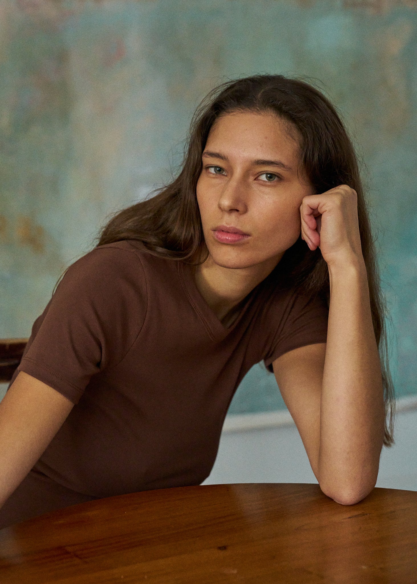 June T-shirt - Brown