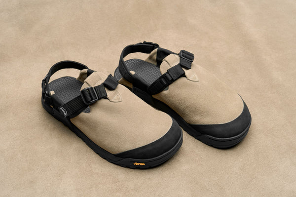 MOUNTAIN CLOG - SUEDE LEATHER - BIRCH BARK