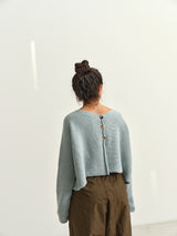 RICORRROBE - MAPLE JUMPER - AQUA BLUE