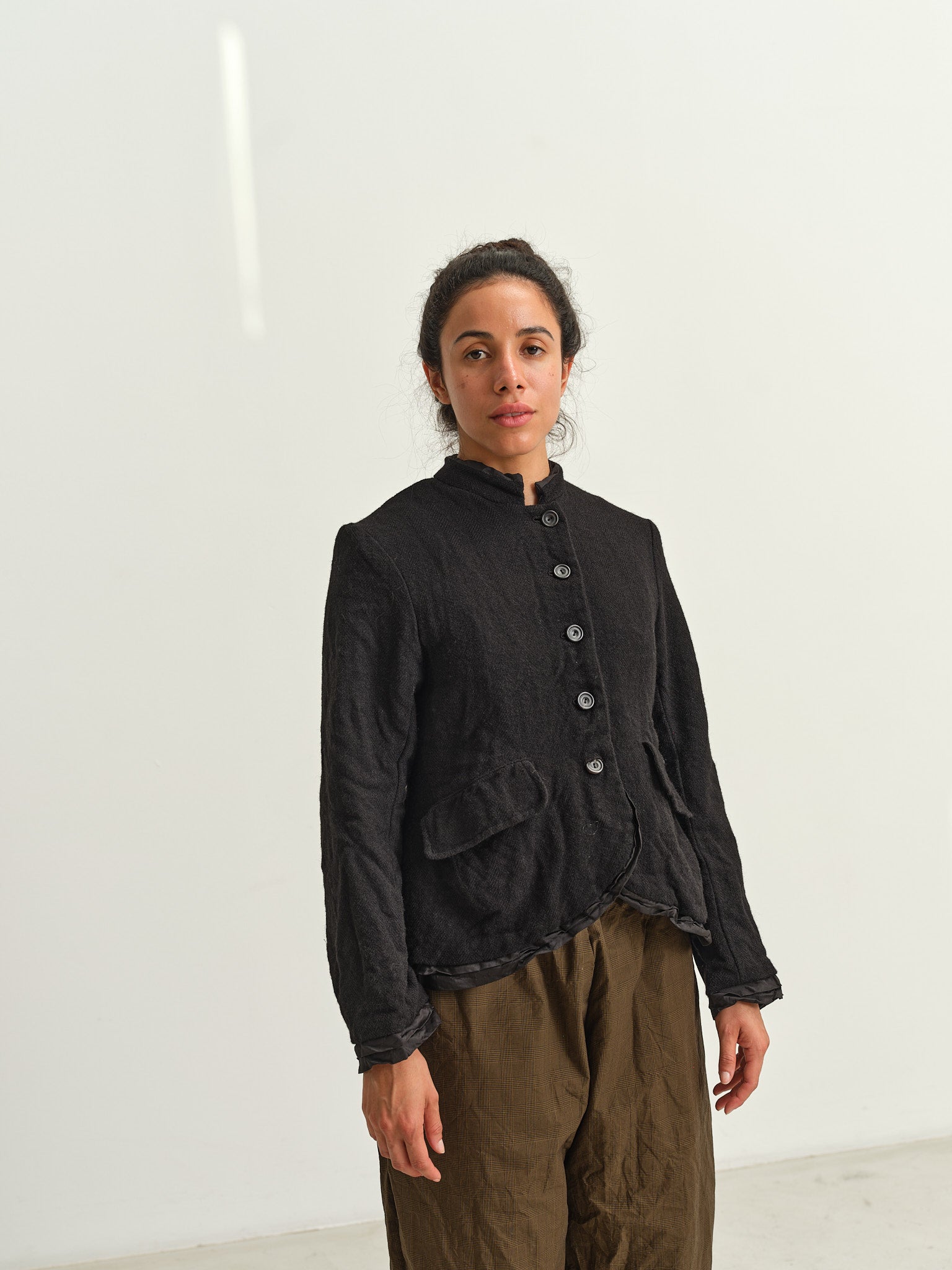 RICORRROBE - RORY JACKET - BLACK WOOL