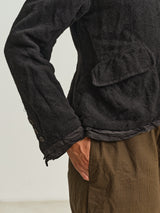 RICORRROBE - RORY JACKET - BLACK WOOL