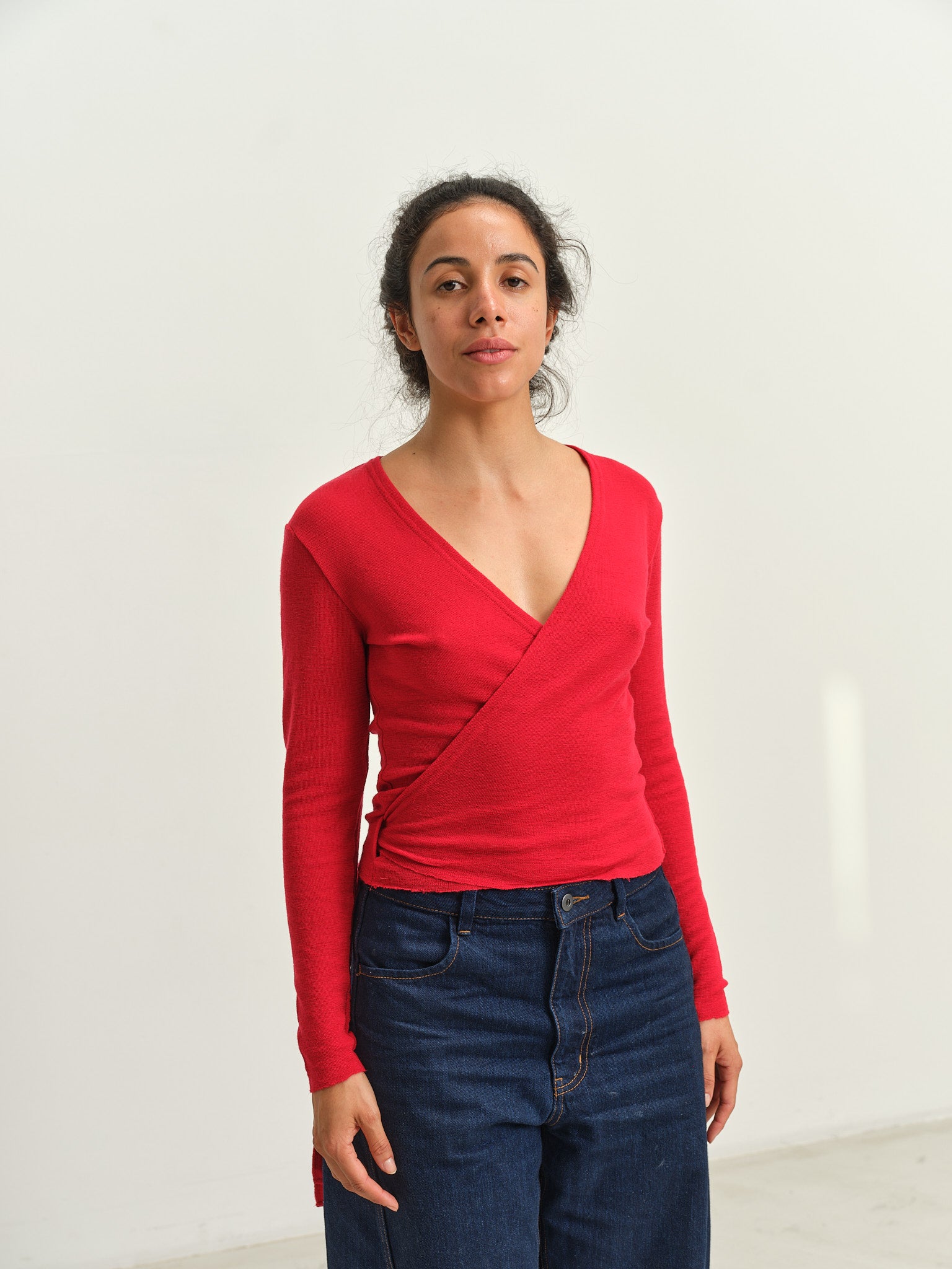 Wrap Top - Red