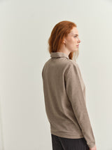 SIGNE - ALICE POLO - BEIGE MELANGE