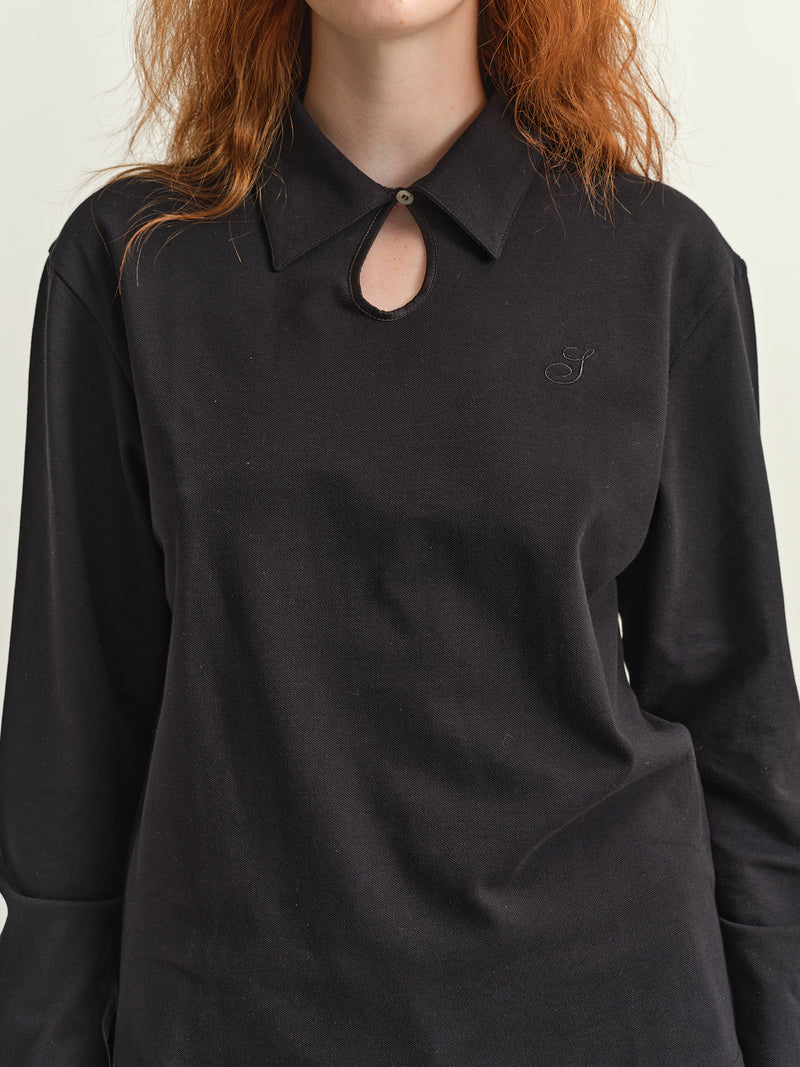 SIGNE - ALICE POLO - BLACK