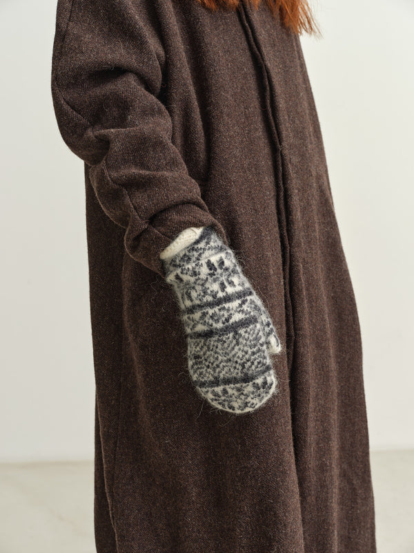 O.A. DEVOLD - UNISEX MITTENS - NAVY