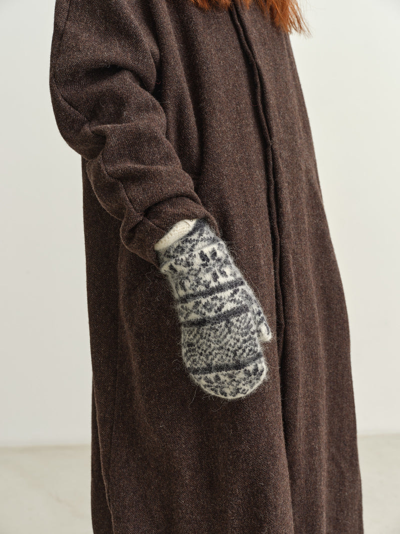 O.A. DEVOLD - UNISEX MITTENS - NAVY