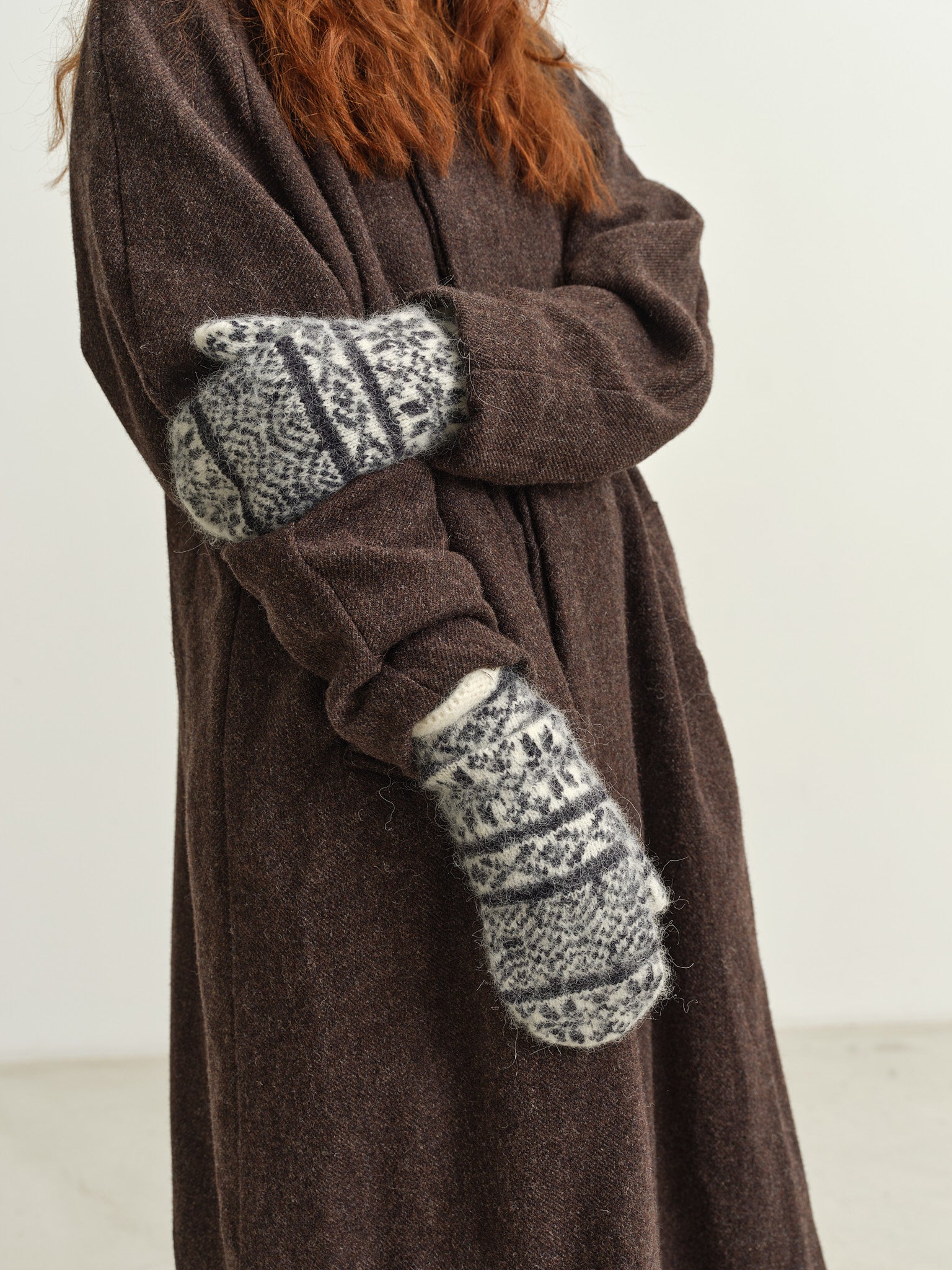 O.A. DEVOLD - UNISEX MITTENS - NAVY