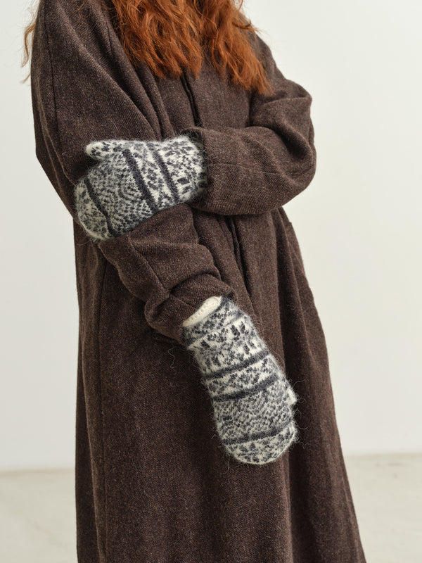 O.A. DEVOLD - UNISEX MITTENS - NAVY