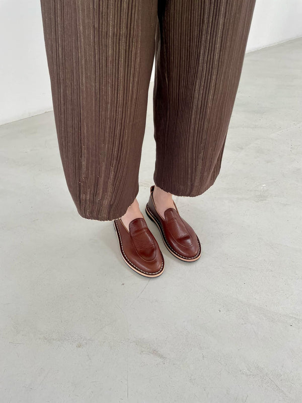 STEVE MONO - 10/30 Artisanal loafers - Brandy Dax