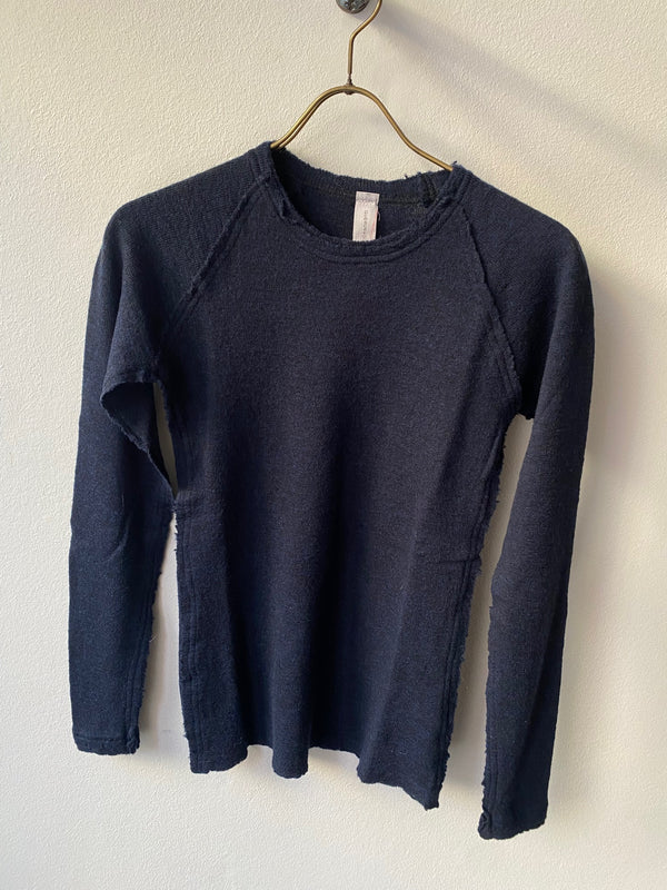 GUDRUN & GUDRUN - BARBA TOP - DARK NAVY