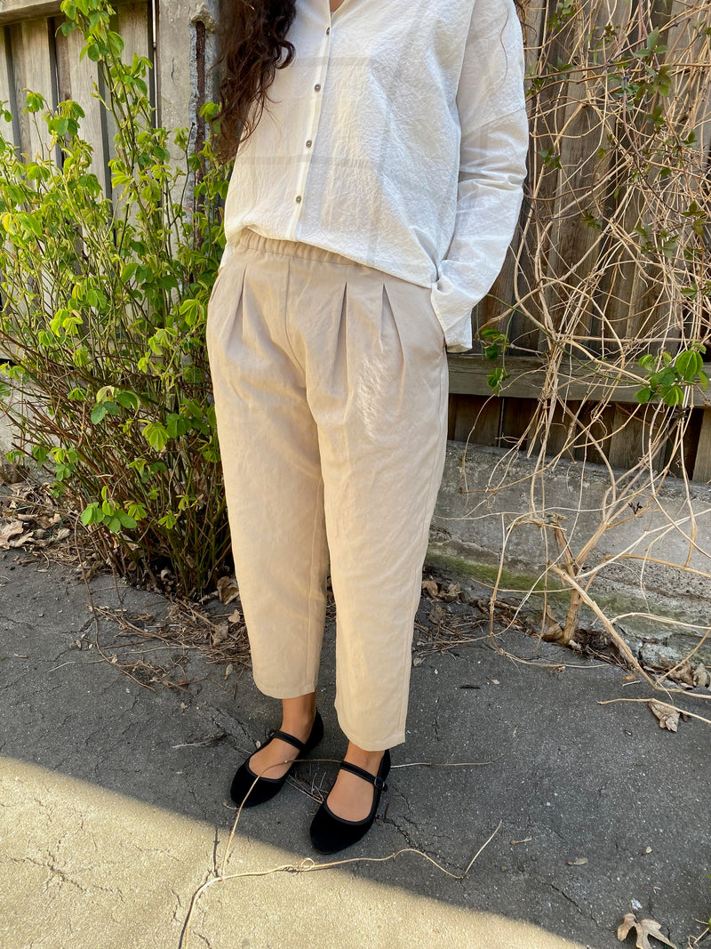 APUNTOB - TROUSERS P1922/TS864 - ECRU