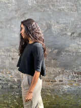 RICORRROBE - NGT TOP - BLACK