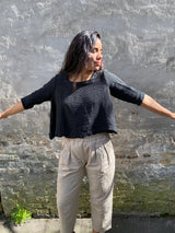 APUNTOB - TROUSERS P1922/TS864 - ECRU