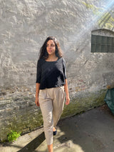 APUNTOB - TROUSERS P1922/TS864 - ECRU