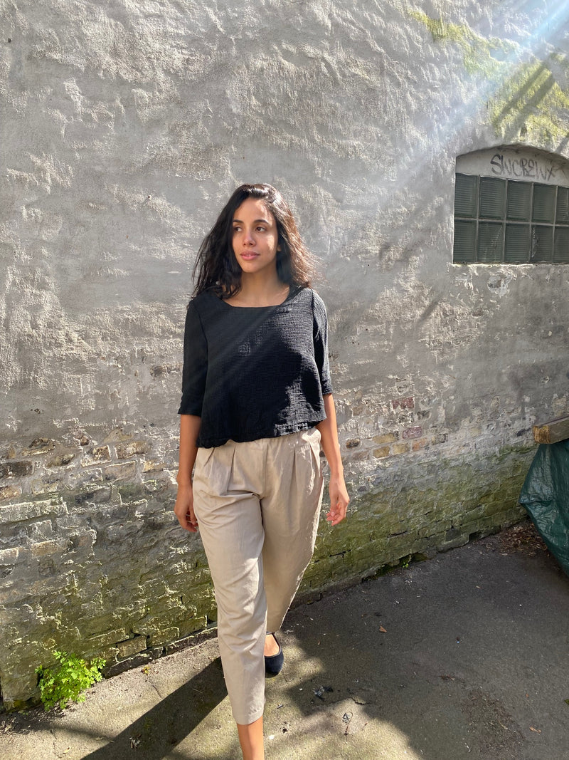 APUNTOB - TROUSERS P1922/TS864 - ECRU