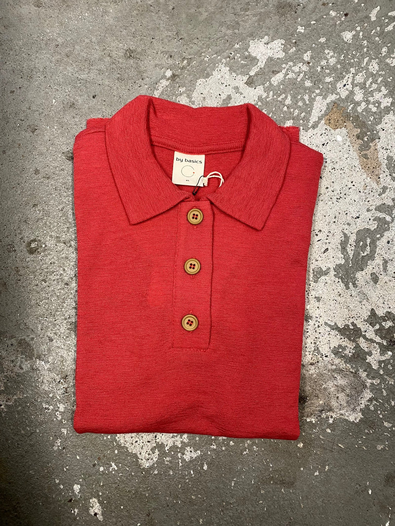 BASICS - POLO - CORAL