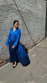 CHRISTIAN PEAU - SILK DRESS - OCEAN