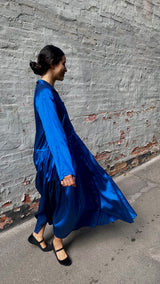 CHRISTIAN PEAU - SILK DRESS - OCEAN
