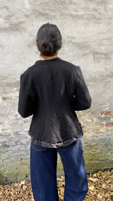 RICORRROBE - RORY JACKET - BLACK WOOL