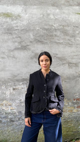 RICORRROBE - RORY JACKET - BLACK WOOL
