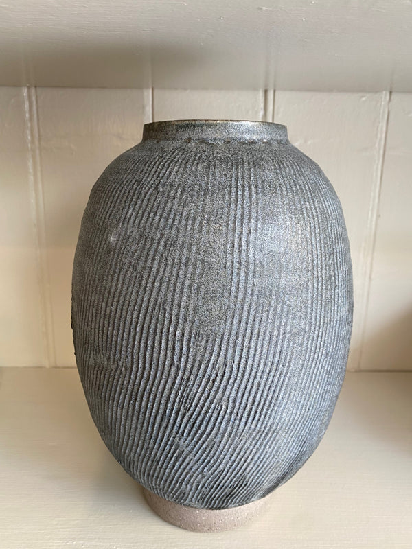 Blacksmith - Large Green Vase