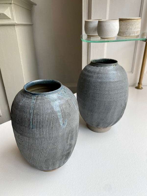 Blacksmith - Large Green Vase