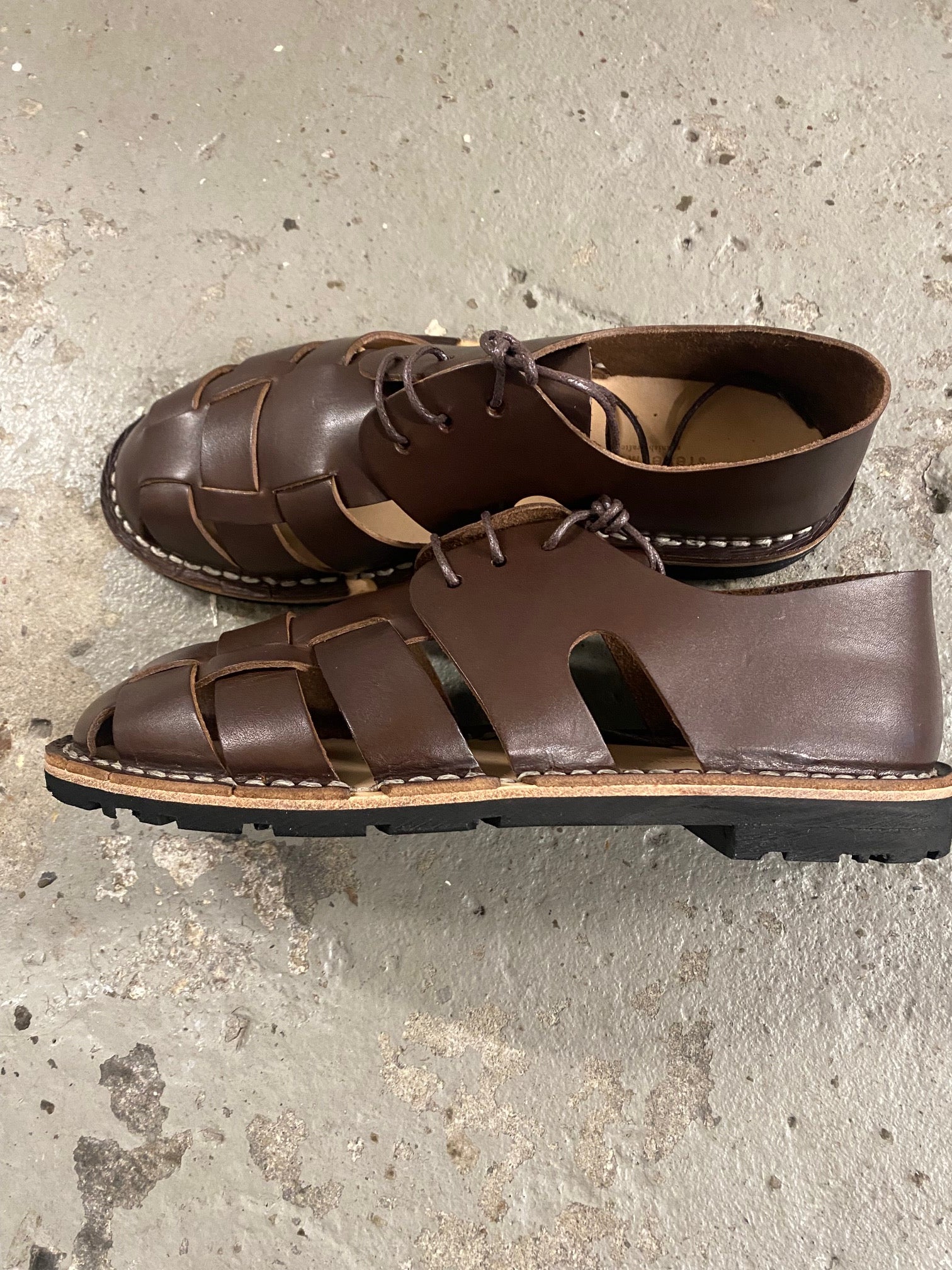 STEVE MONO - 10/05 Artisanal shoes - Coffee