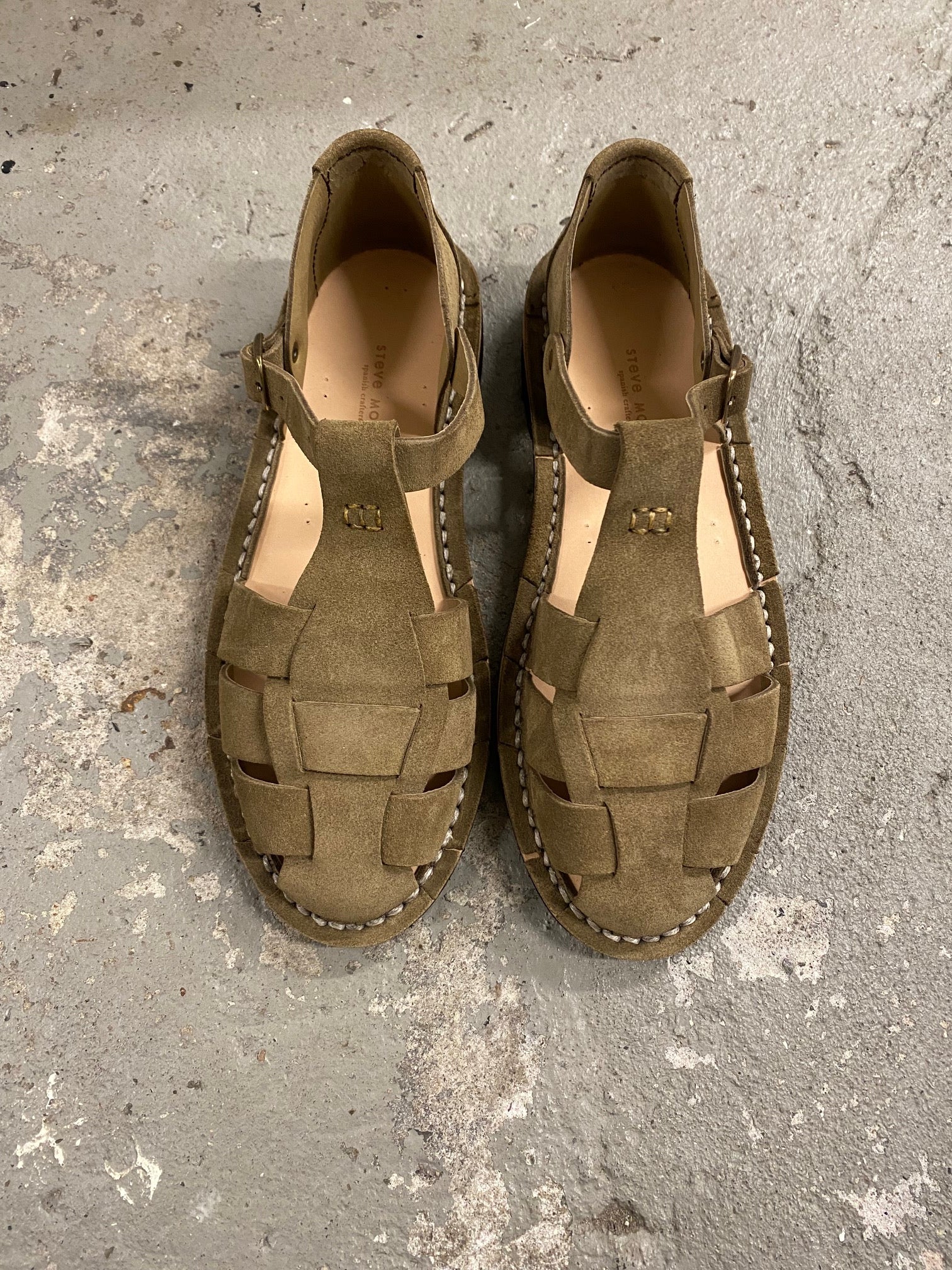 Artisanal sandals - 10/01 - Khaki