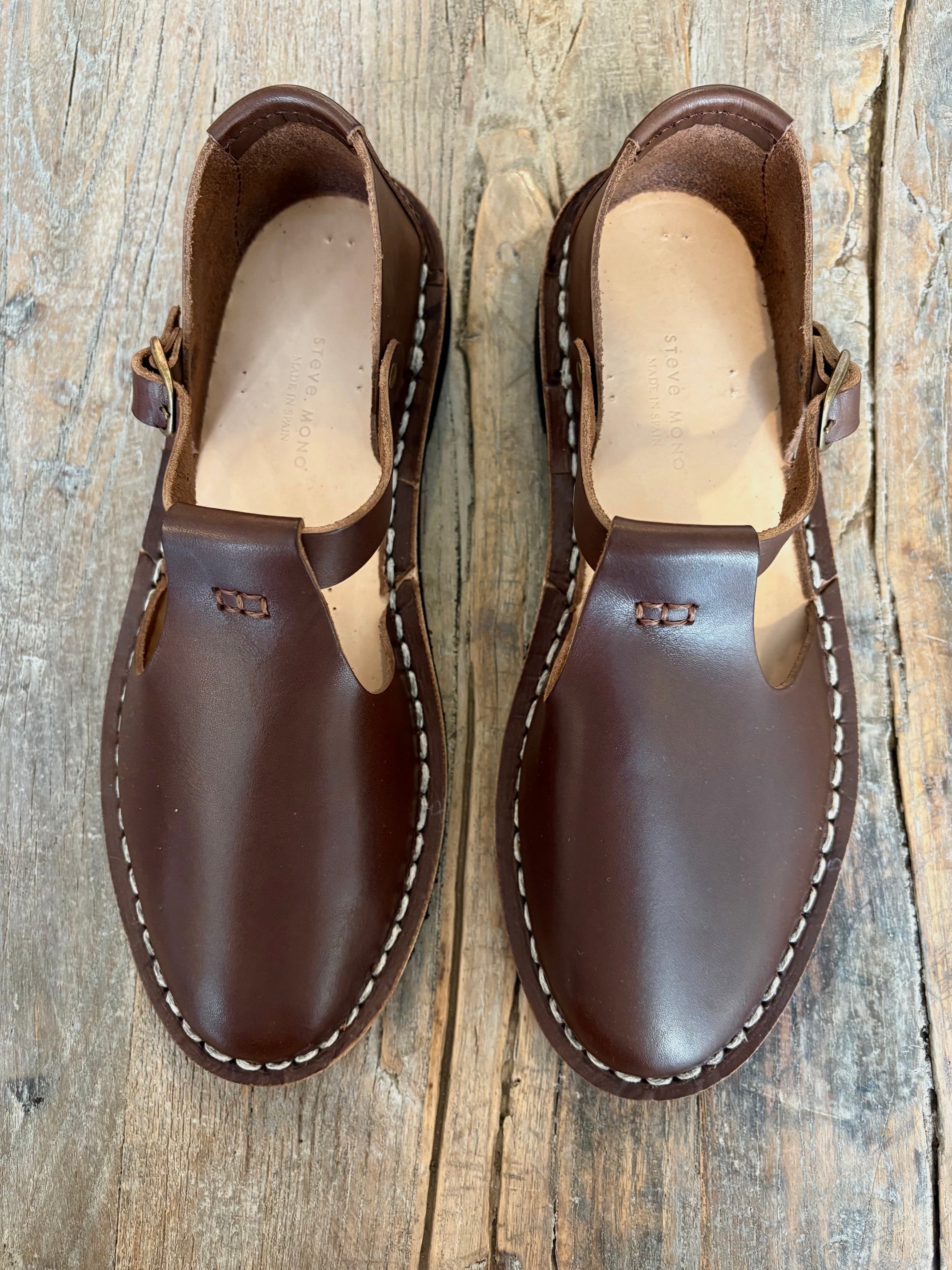 Artisanal Sandals 10/12 - Coffee