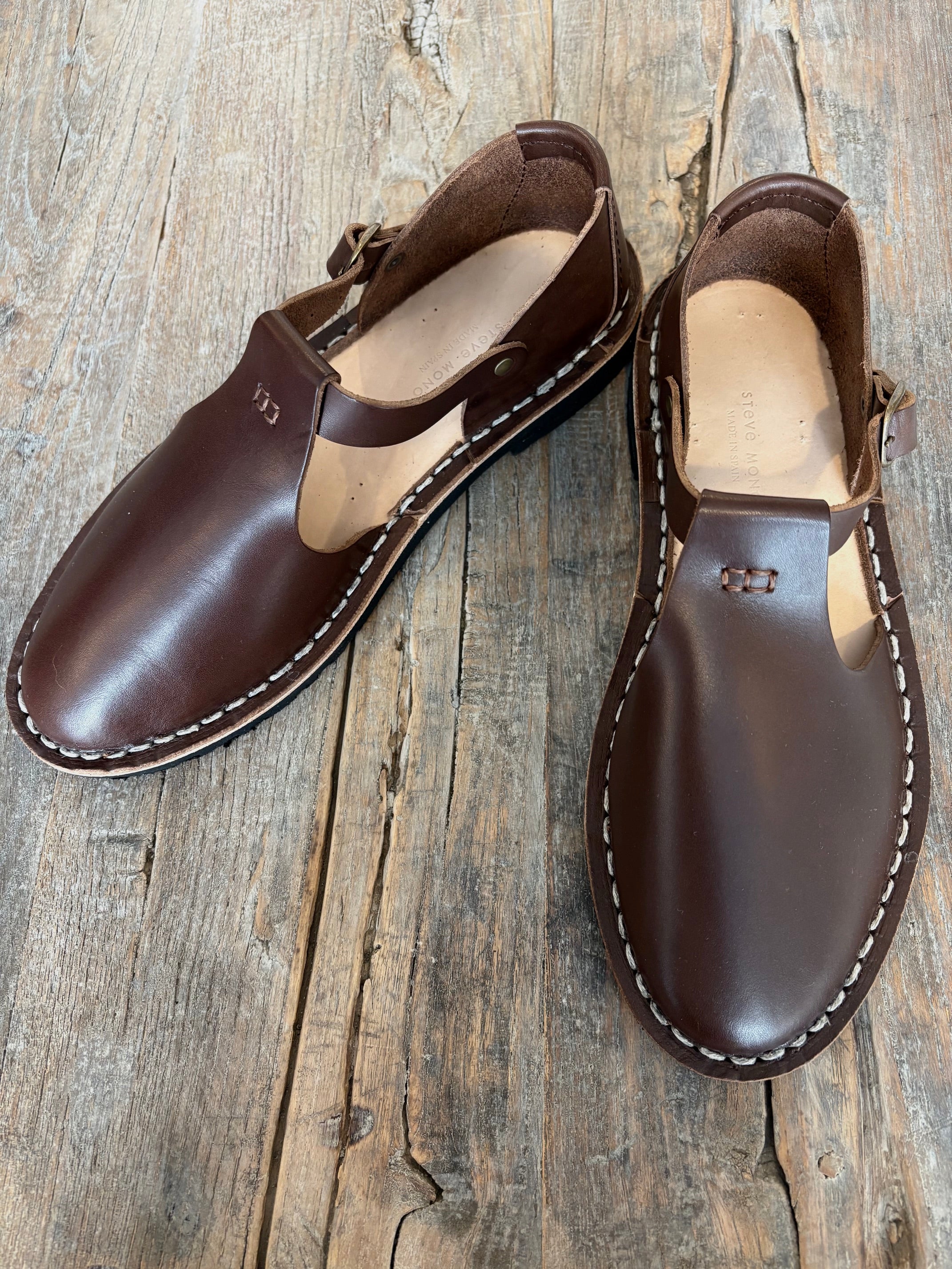 Artisanal Sandals 10/12 - Coffee