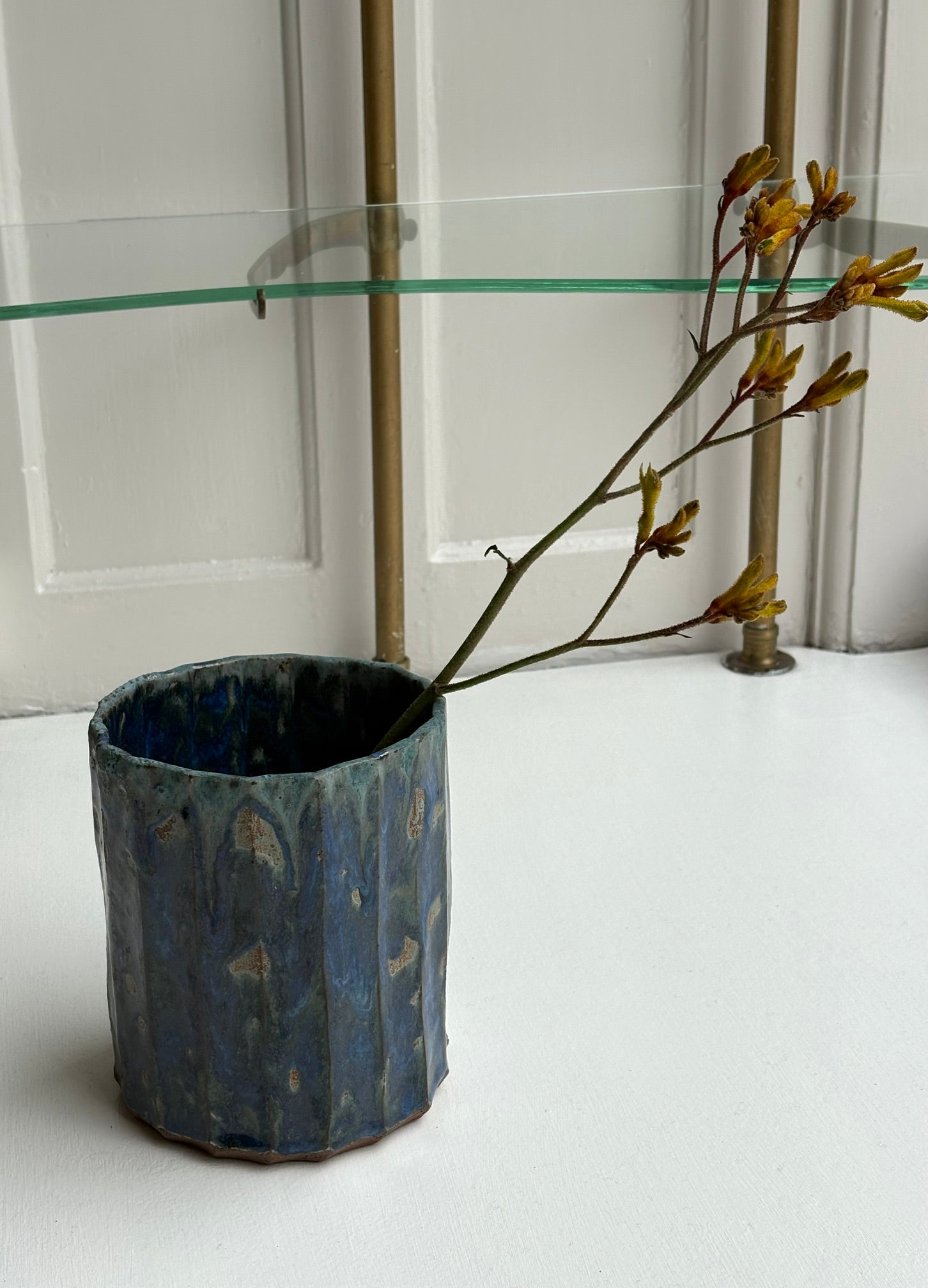 Fluted Vase #515
