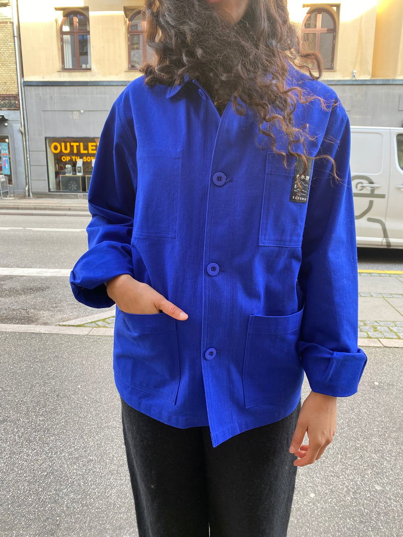 SUSUMU - BILL WORKMAN JACKET - BLUE