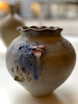 BLACKSMITH CERAMICS - VASE WITH PASTELS