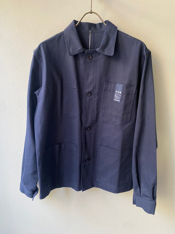 SUSUMU - BILL WORKMAN JACKET - DARK NAVY